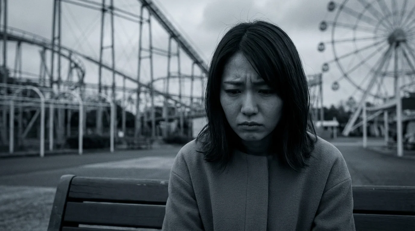 Feeling uneasy about going to a theme park alone concern image