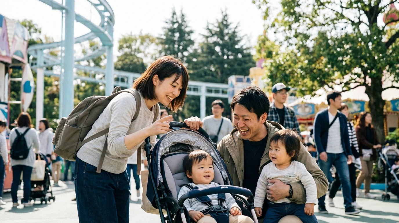 Support for theme park visits with children use case