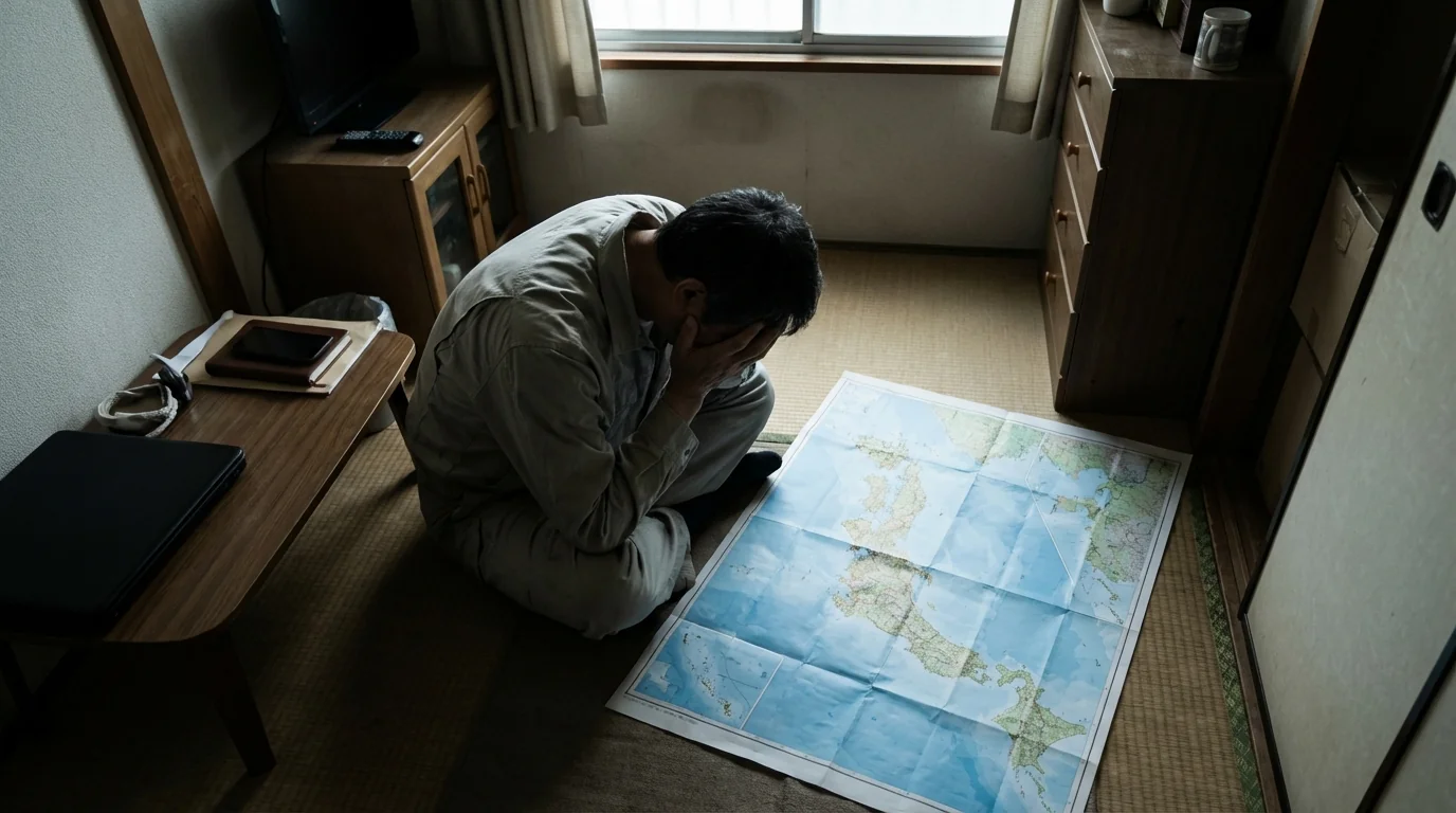 I'm too far away to apologize in person concern image