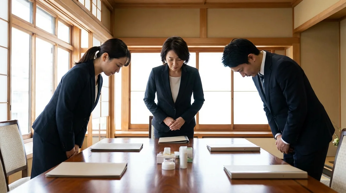 仕事・ビジネスの 謝罪代行サービスの対応事例