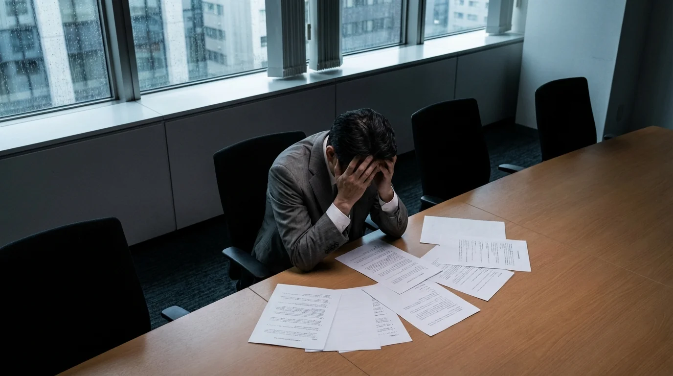 部下のミスの責任を取る形で謝罪が必要のお悩みイメージ