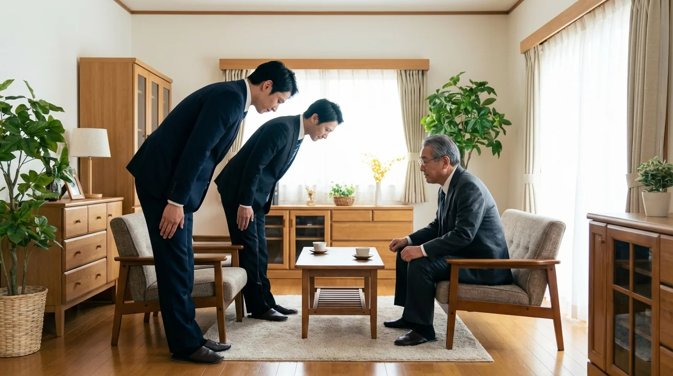 取引先への謝罪訪問・謝罪同行の利用シーン