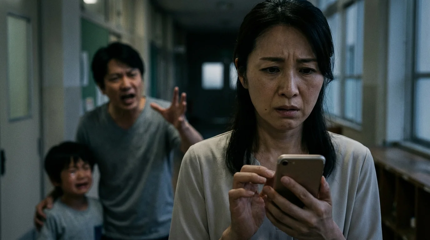 The other parent is furious concern image