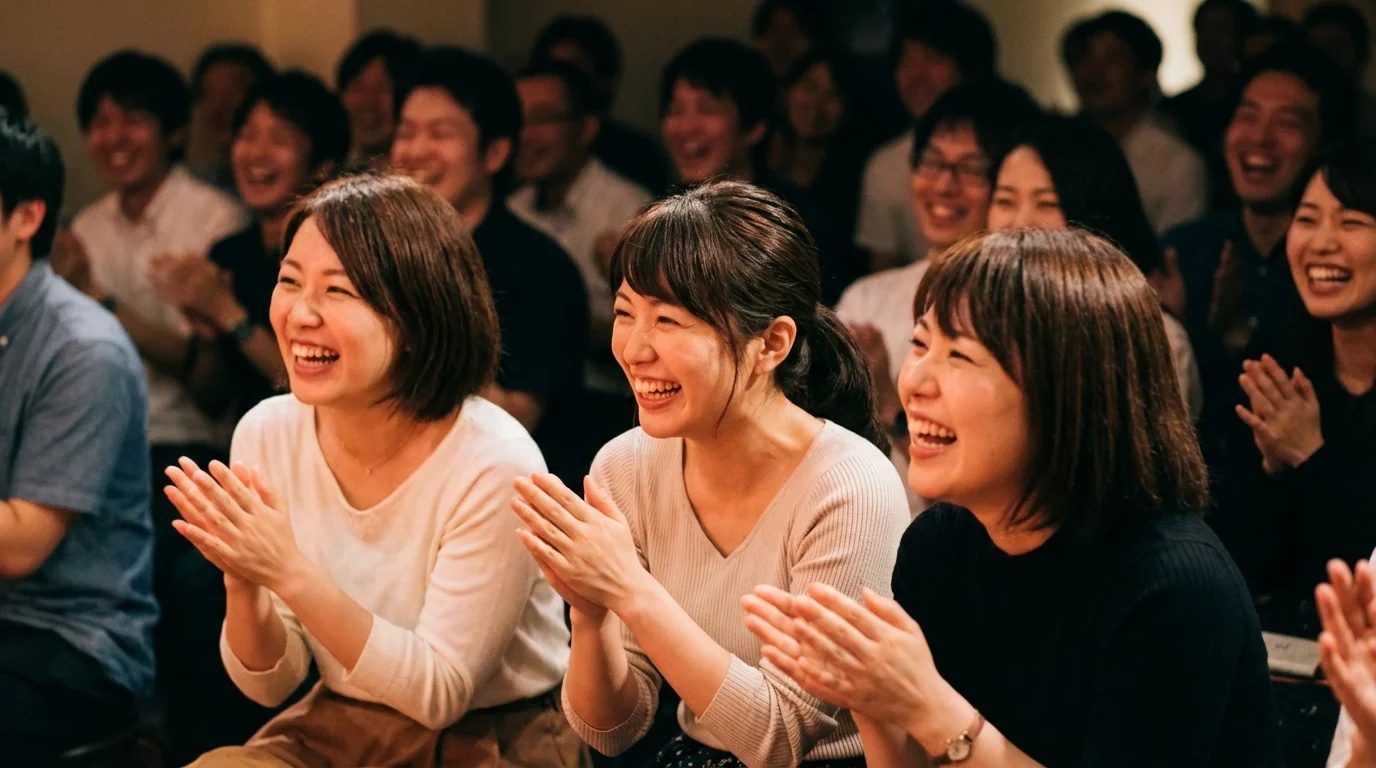 Comedy Live Audience Stand-in & Laughter Enhancement Service service introduction