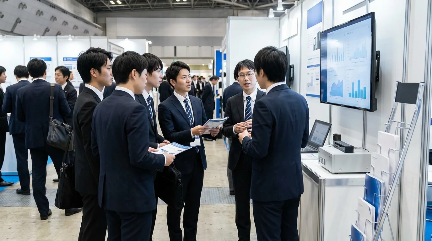 展示会ブースの来場者動員・賑わい演出の利用シーン