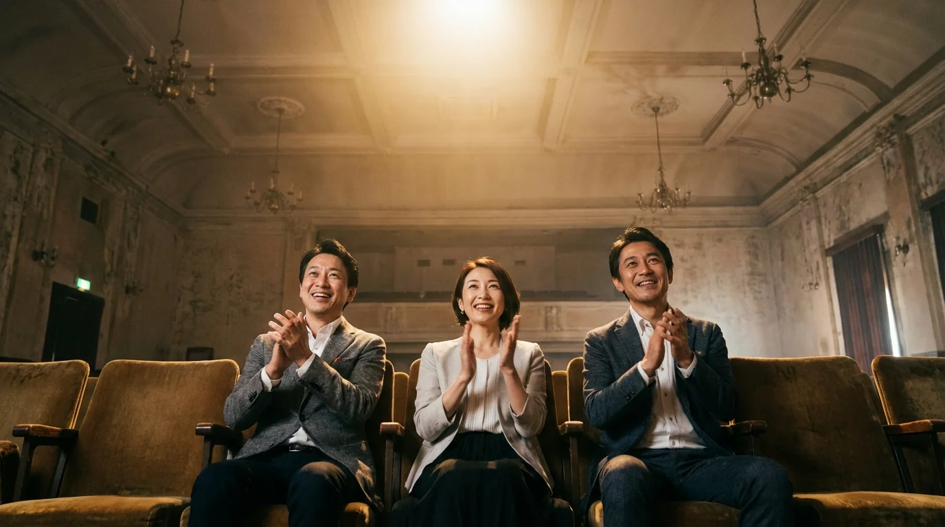 ダンス公演観客代行のメインビジュアル - ファミリーロマンス