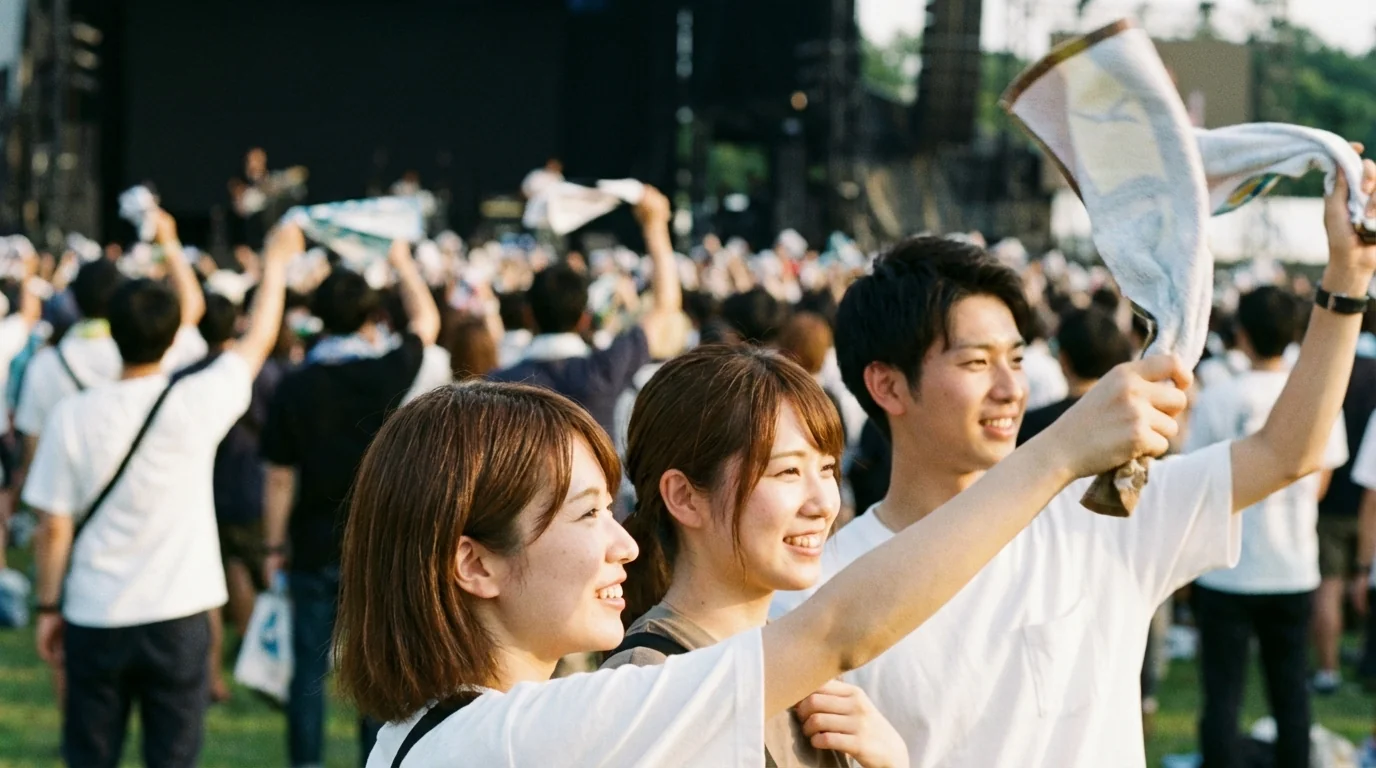 フェス・野外イベント 観客代行・動員手配のサービス紹介イメージ