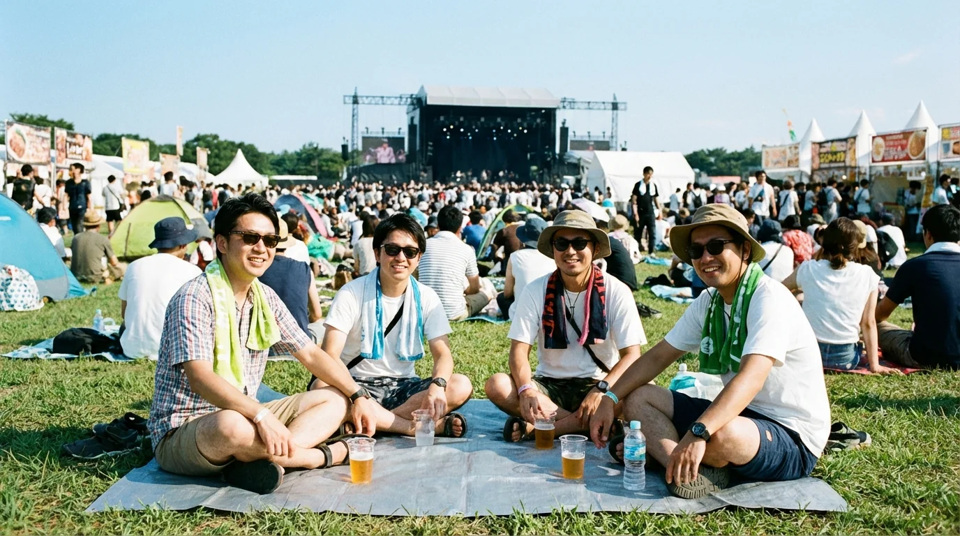 フェス・野外イベント 観客代行・動員手配の対応事例