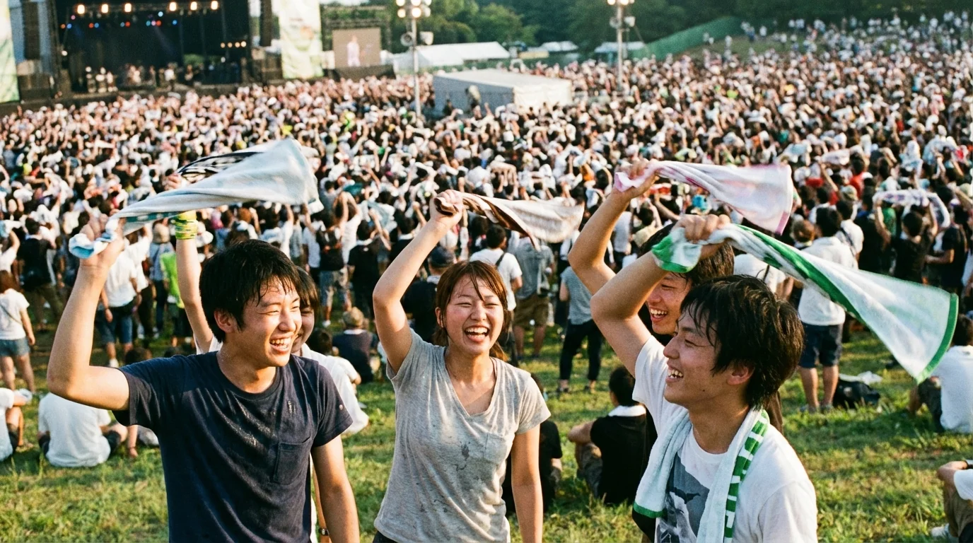 フェス観客代行のメインビジュアル - ファミリーロマンス