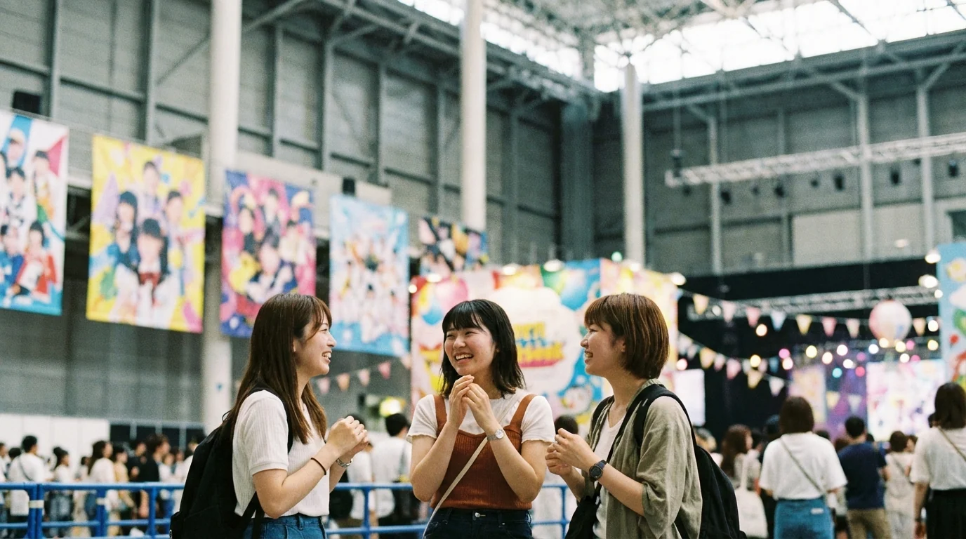 握手会動員のメインビジュアル - ファミリーロマンス