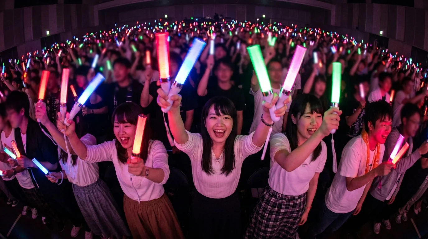 アイドルライブ観客代行のメインビジュアル - ファミリーロマンス