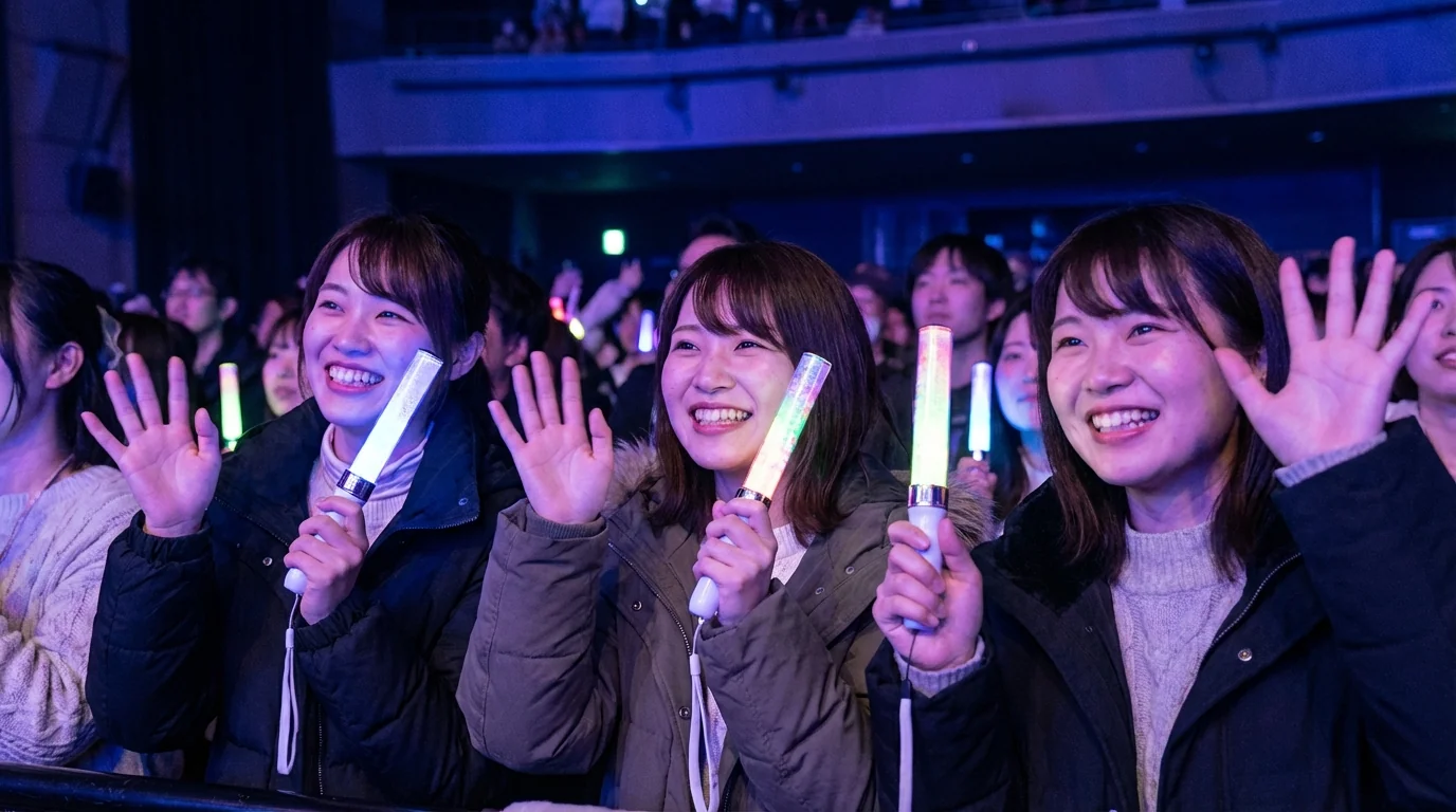 音楽ライブ観客代行の利用シーン4