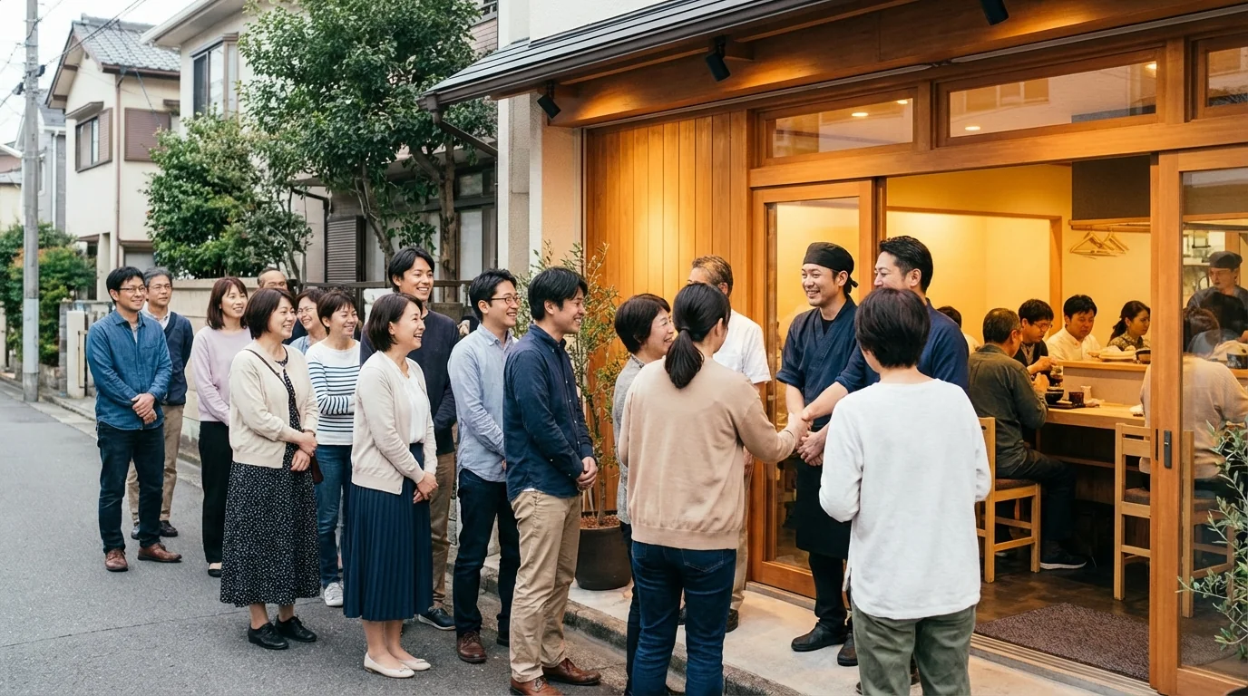 Crowd for New Store & Restaurant Grand Openings use case