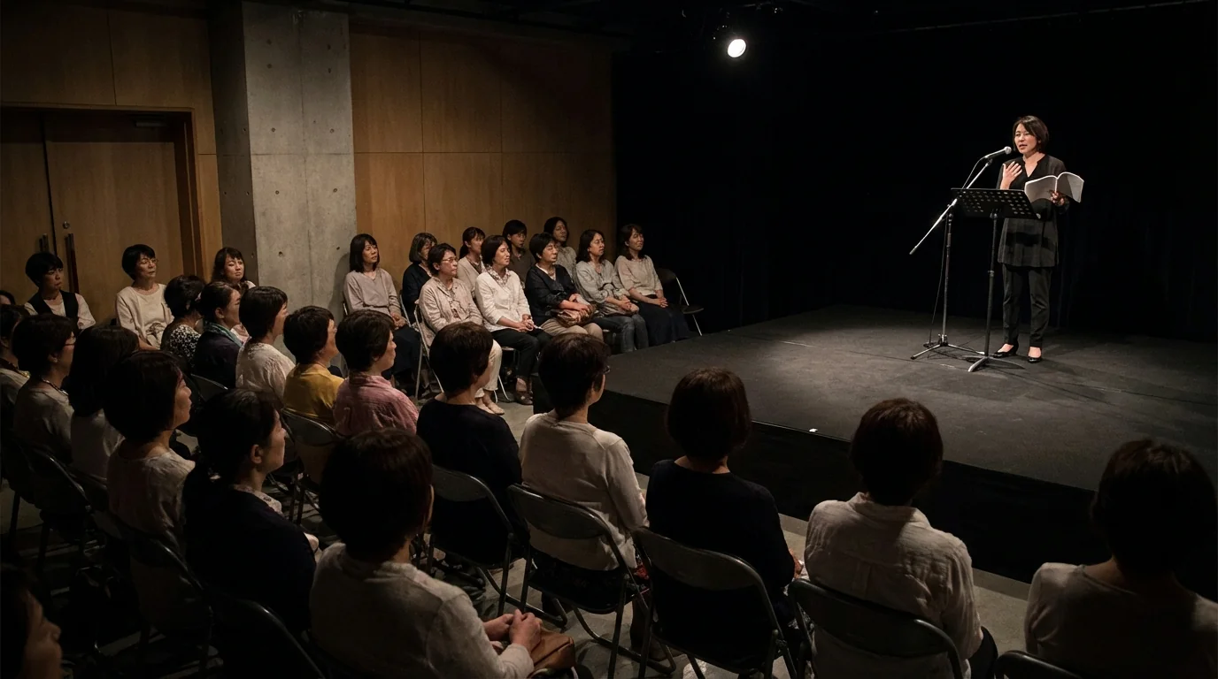 Reading Performance & Poetry Recital Audience Stand-in Service case study