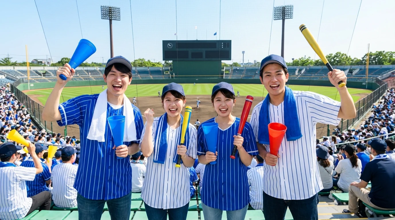 Sports Cheering & Fan Stand-in Service case study