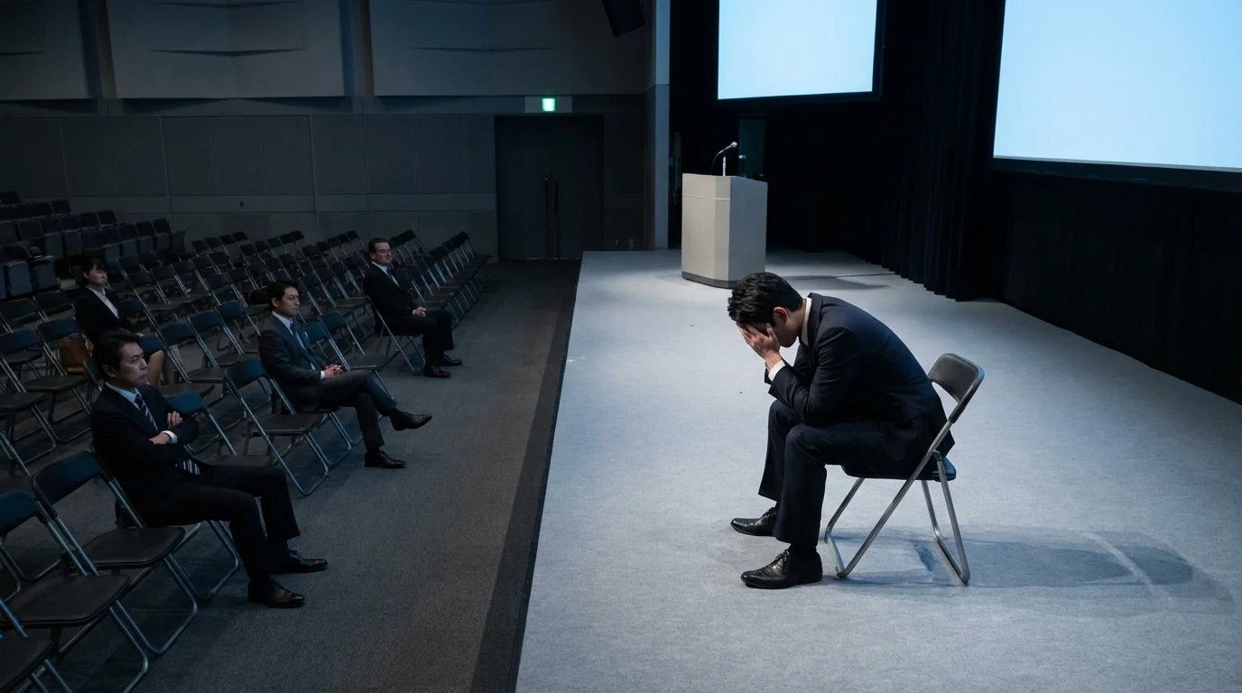 投資家の前で「人気のなさ」を見せたくないのお悩みイメージ