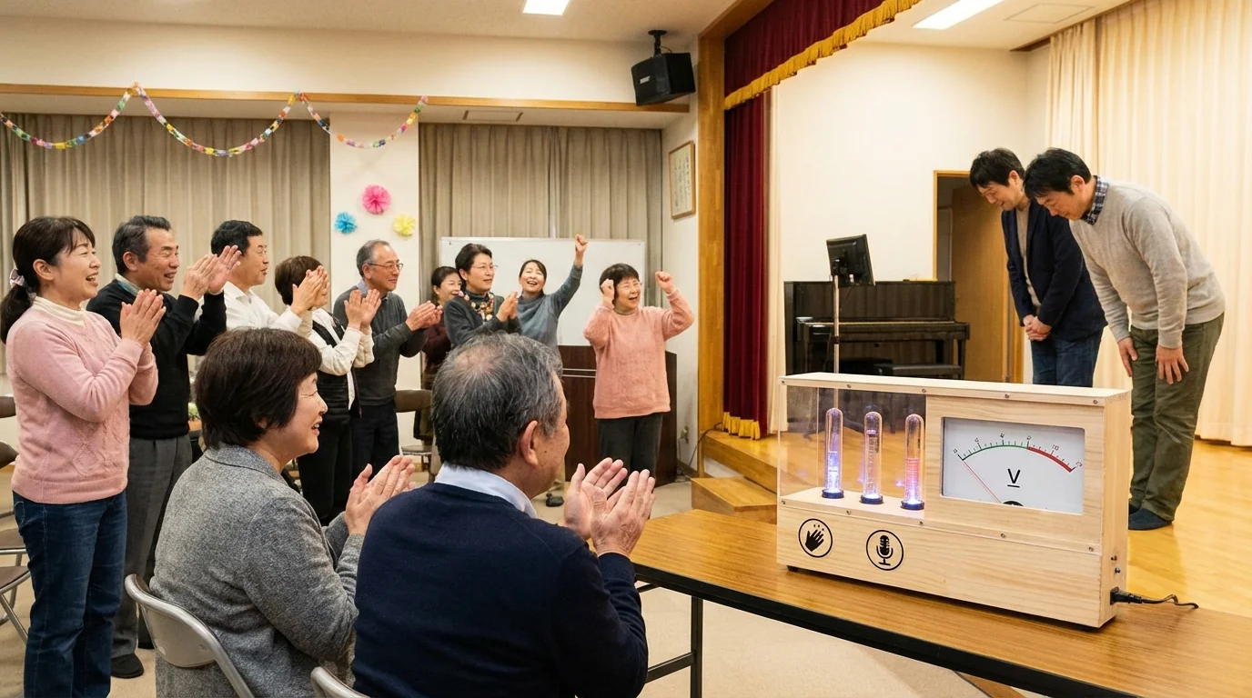 Applause Meter and Volume Judging Support use case