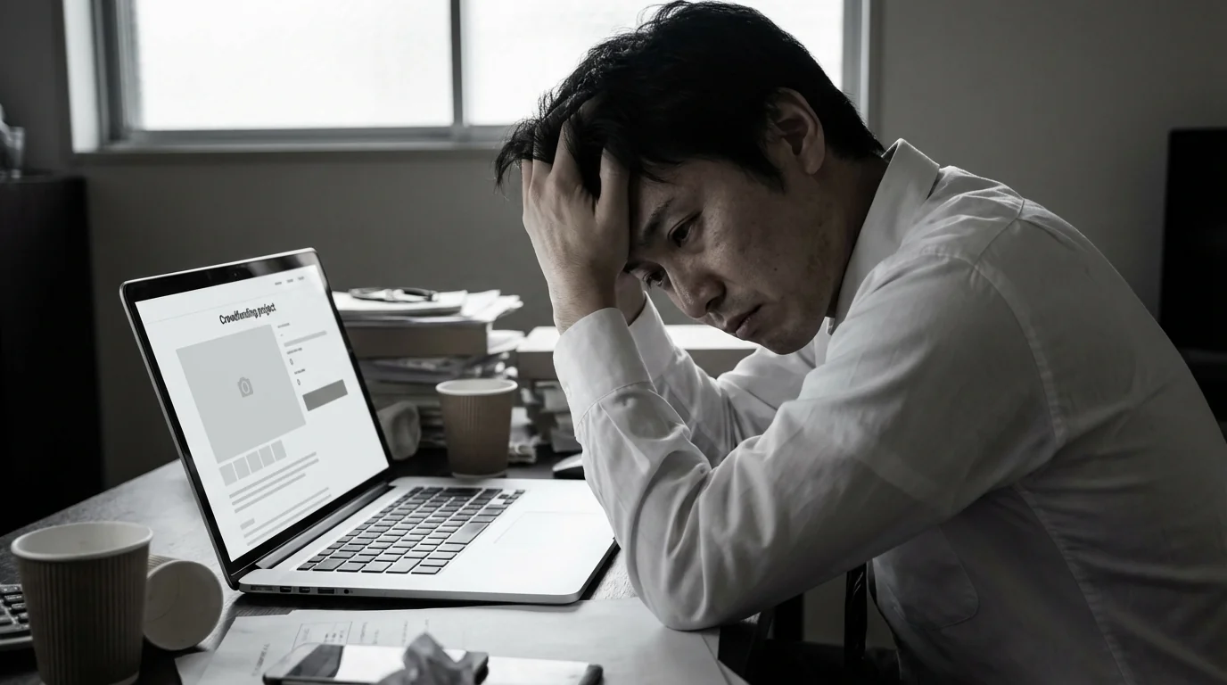 Low credibility with no early backers after launch concern image