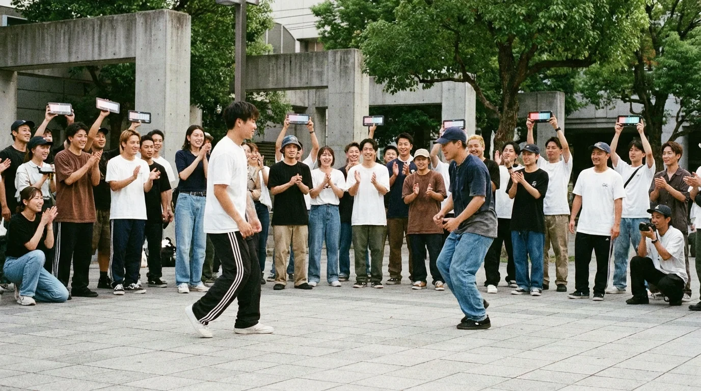 Dance Battle Voting & Applause Meter use case