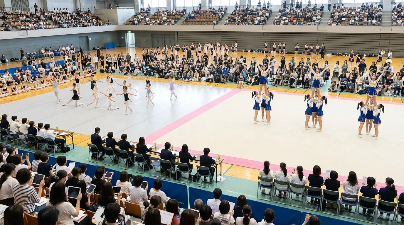 Ballet & Cheer Dance Contest Audience Judging use case