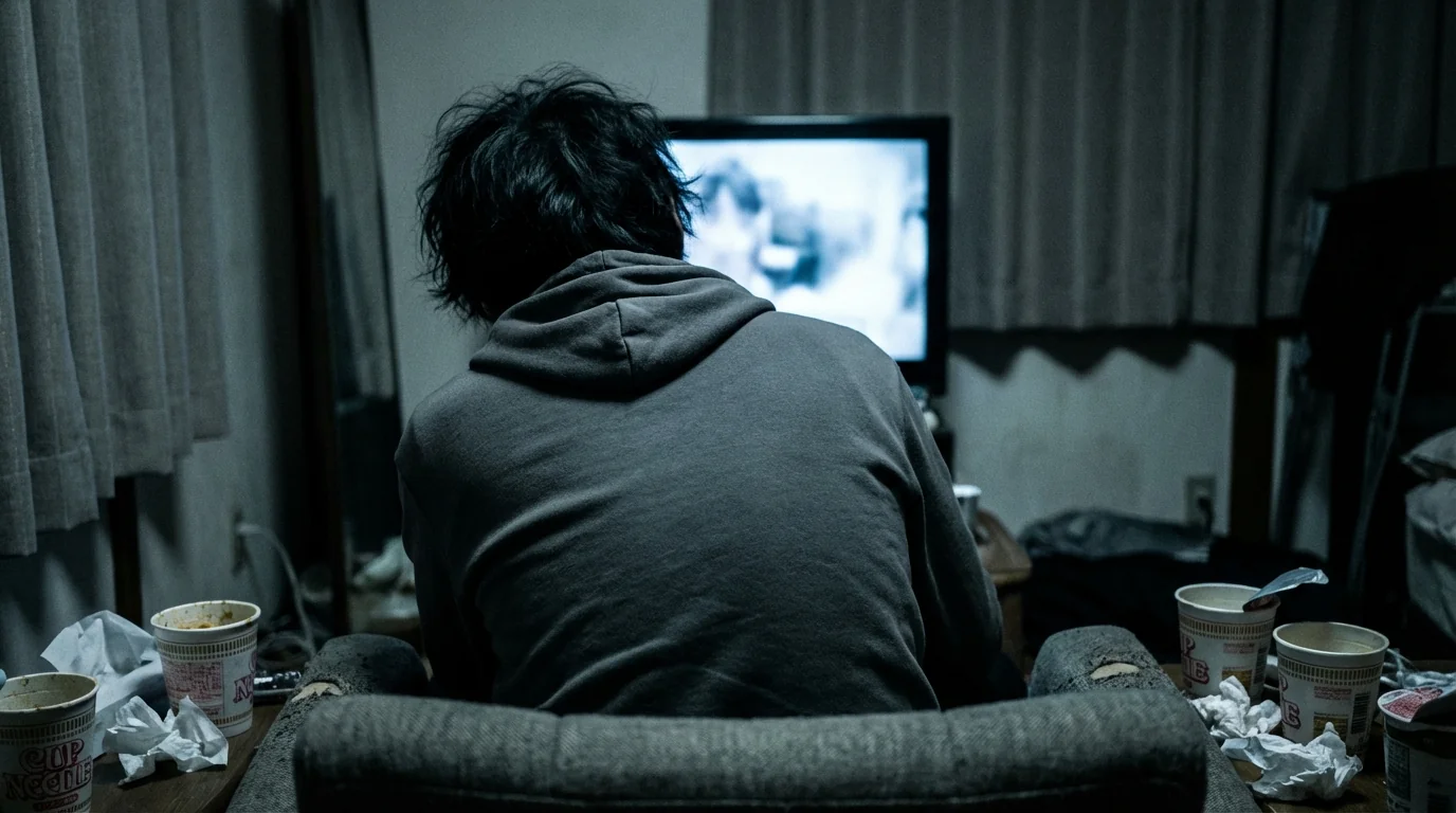 一日中テレビを見ているだけ concern image