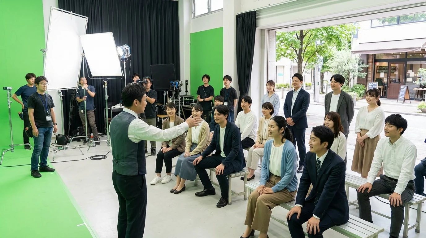 Commercial Filming Extras service introduction