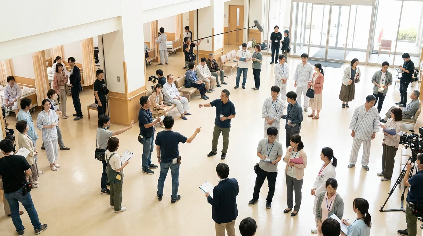 ドラマ映画エキストラの対応事例