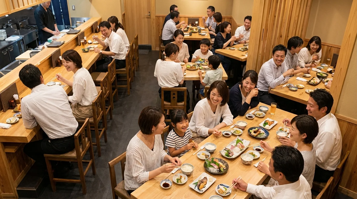 活気ある飲食店の雰囲気を作るの利用シーン