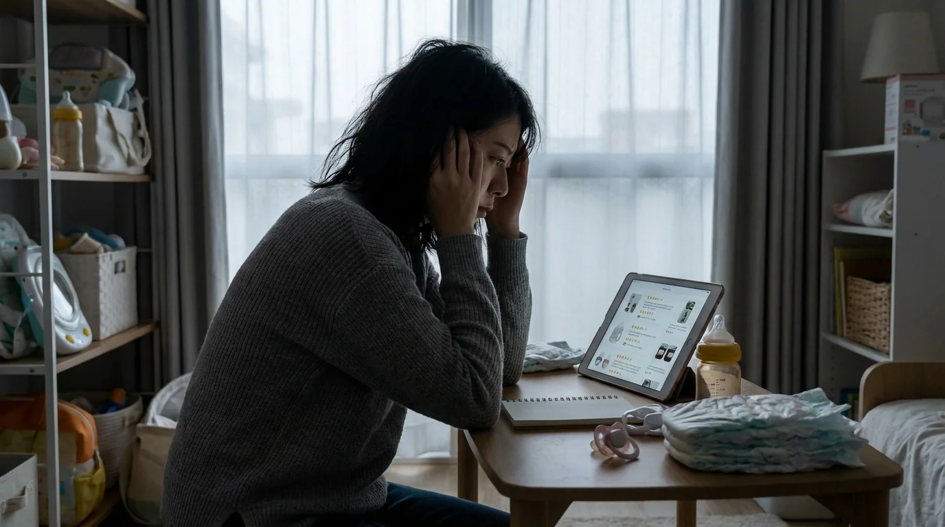 赤ちゃん用品の体験レビューにのお悩みイメージ