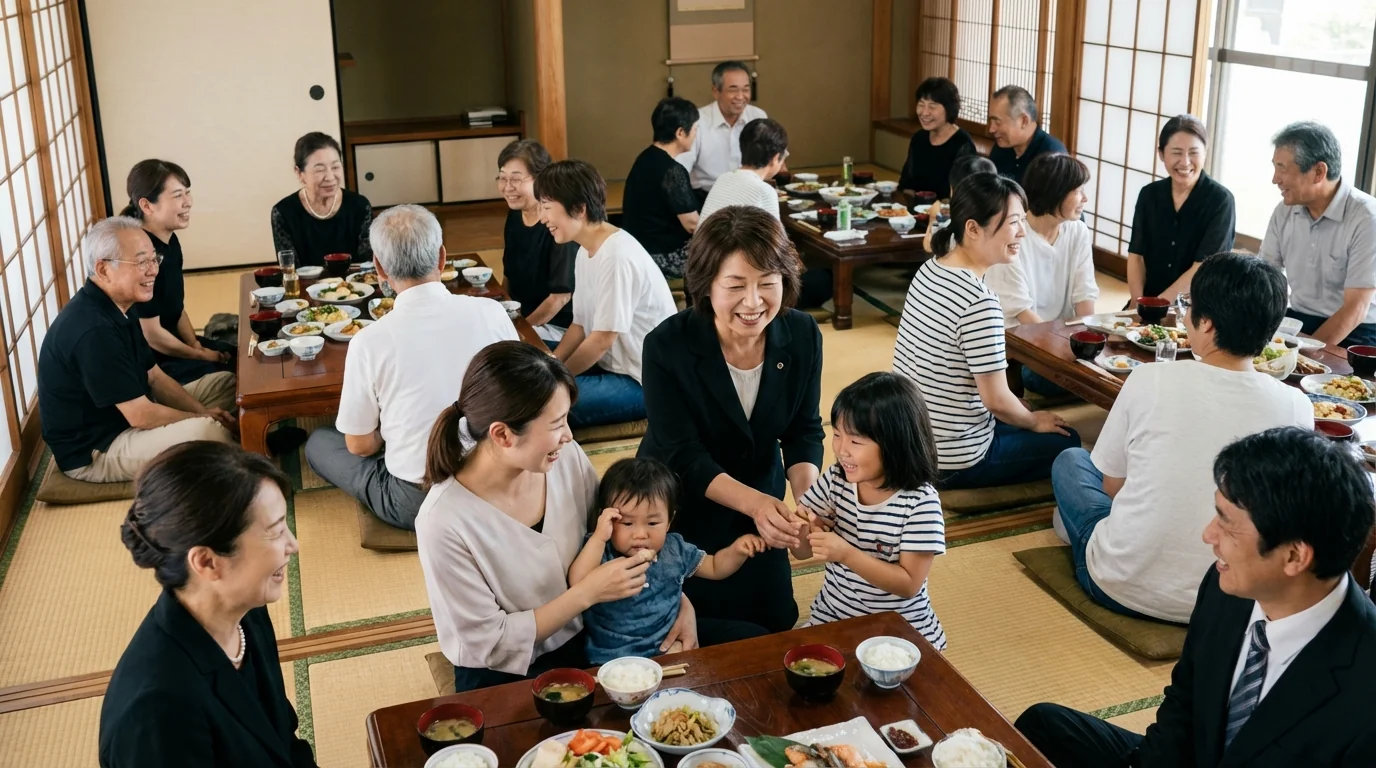 Mother Stand-In for Weddings, Memorial Services & Funerals use case