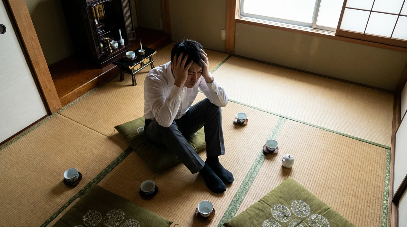 家族の集まりにきょうだいがほしいのお悩みイメージ