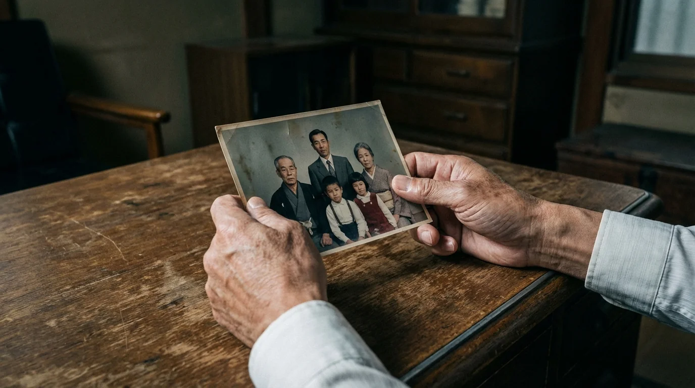 家族写真にきょうだいがいないのお悩みイメージ