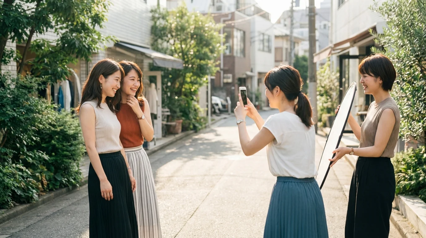 Instagram Friend Photo Shoot Service use case