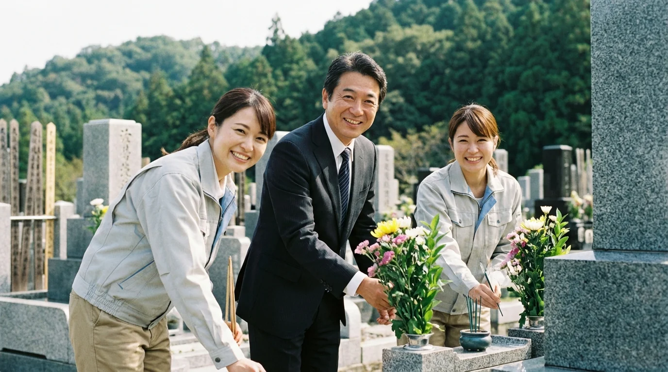 Grave Visit Service — Cleaning & Offerings case study