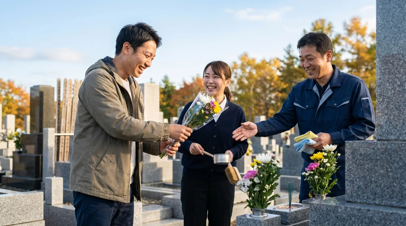 Grave Visit Service — Cleaning & Offerings case study