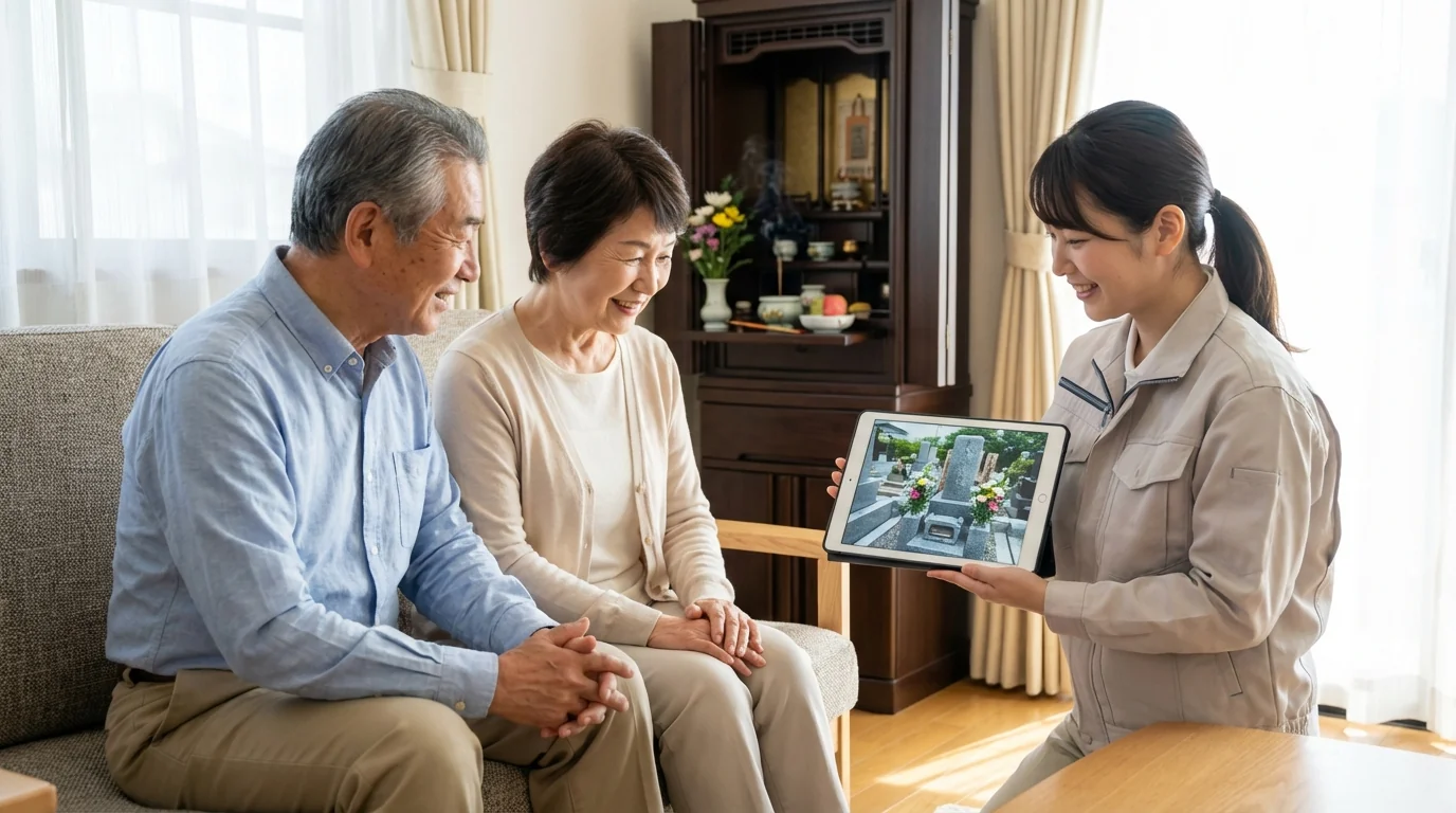 Grave Visit Proxy for Those Living Far Away use case