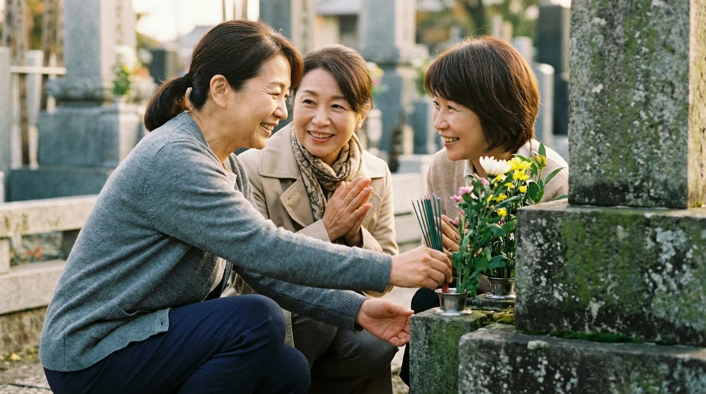 Regular Grave Visits for Monthly Anniversaries, Obon & Ohigan use case