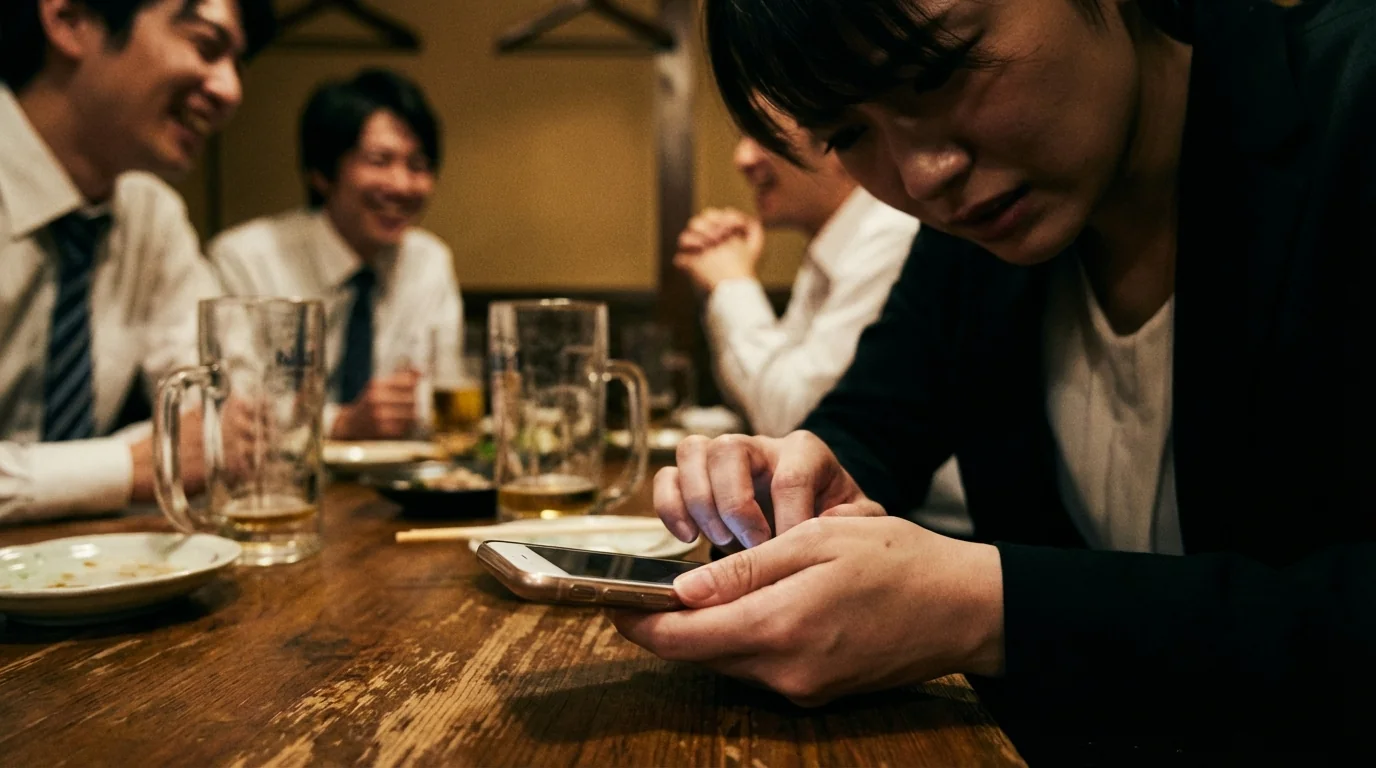 Told colleagues you have a partner when you don't concern image