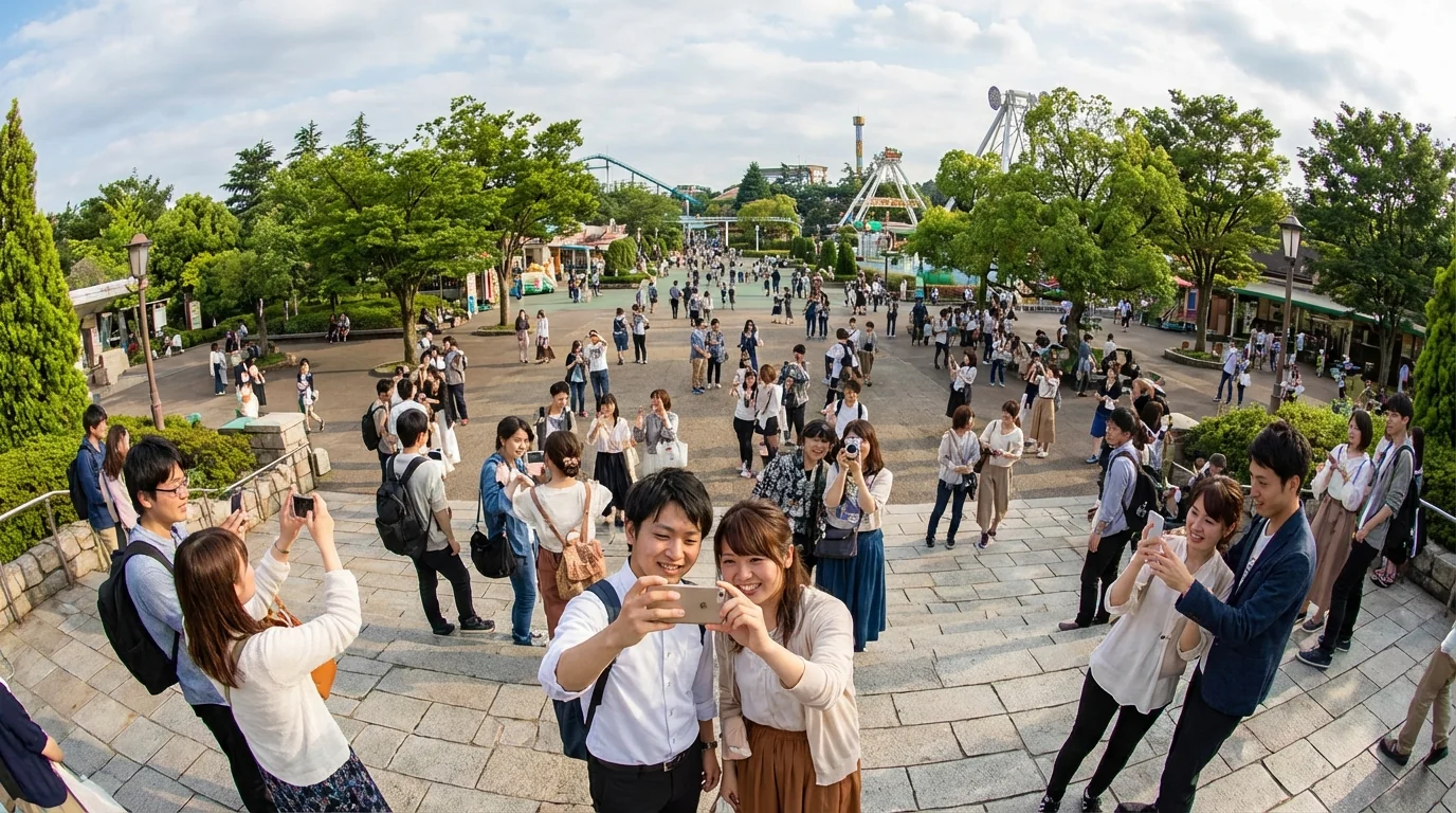 Couple Photo Shoots at Theme Parks & Tourist Spots use case