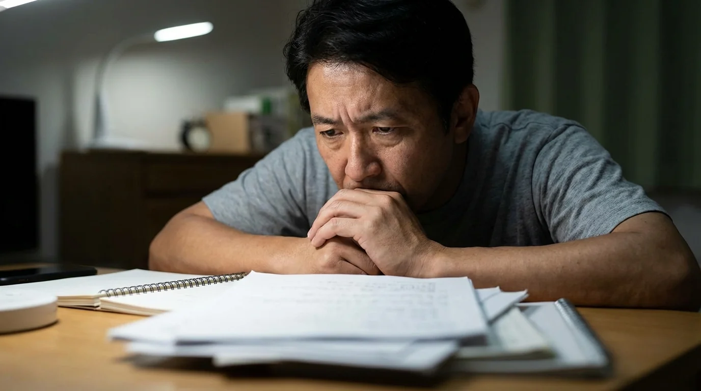 First marathon full of anxiety concern image