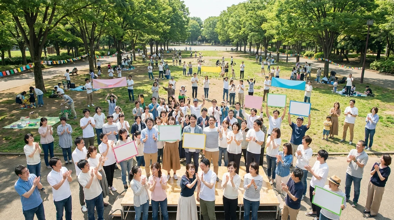 Surprise Cheering Arranged for Family or Partner use case