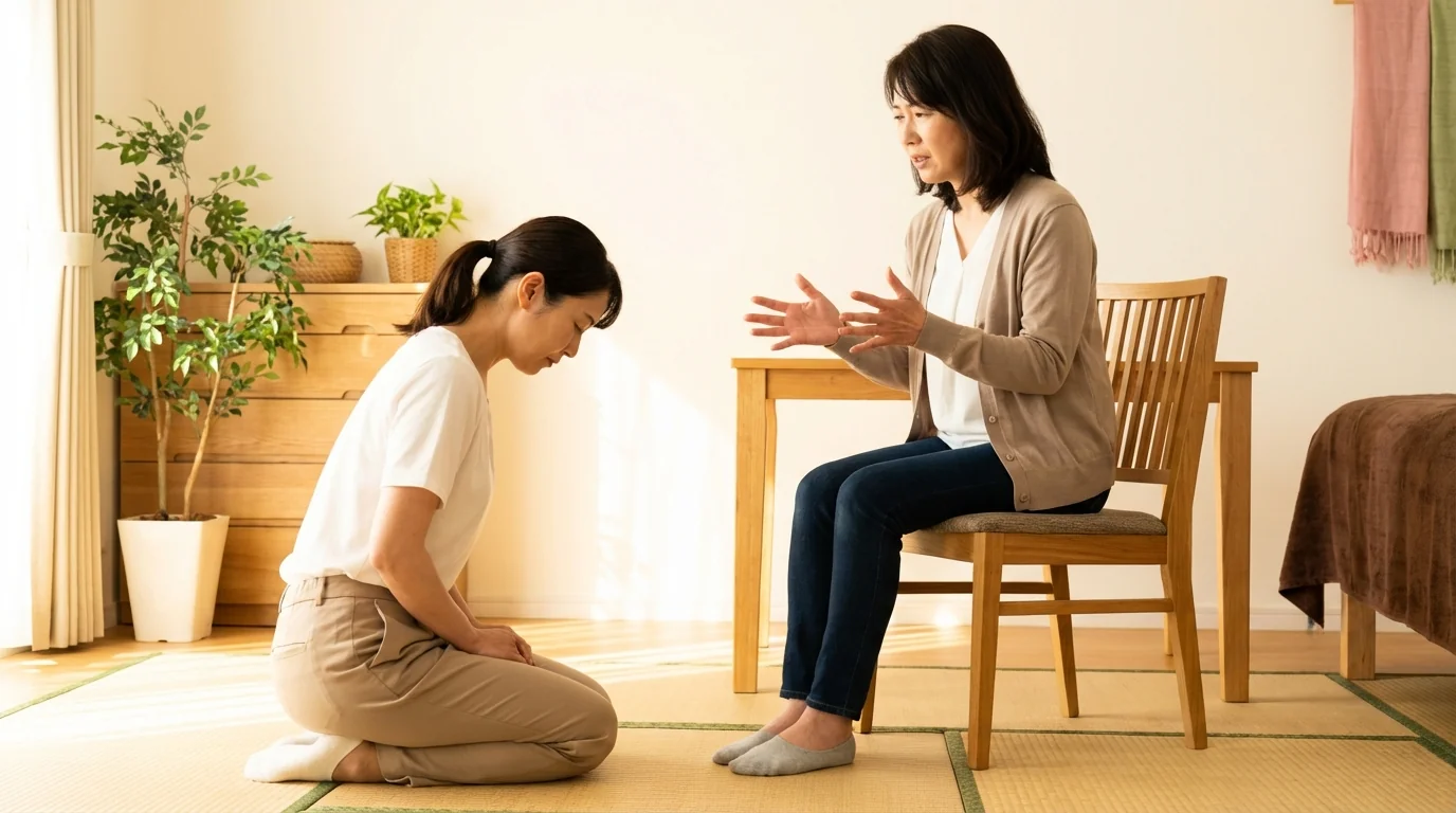 人間関係のモヤモヤを怒られ屋にぶつけるの利用シーン