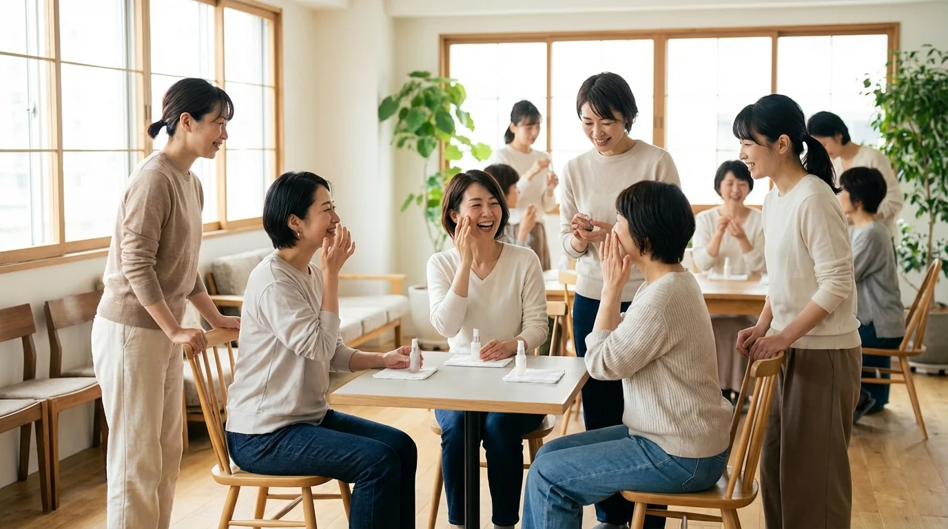 化粧品モニターの対応事例