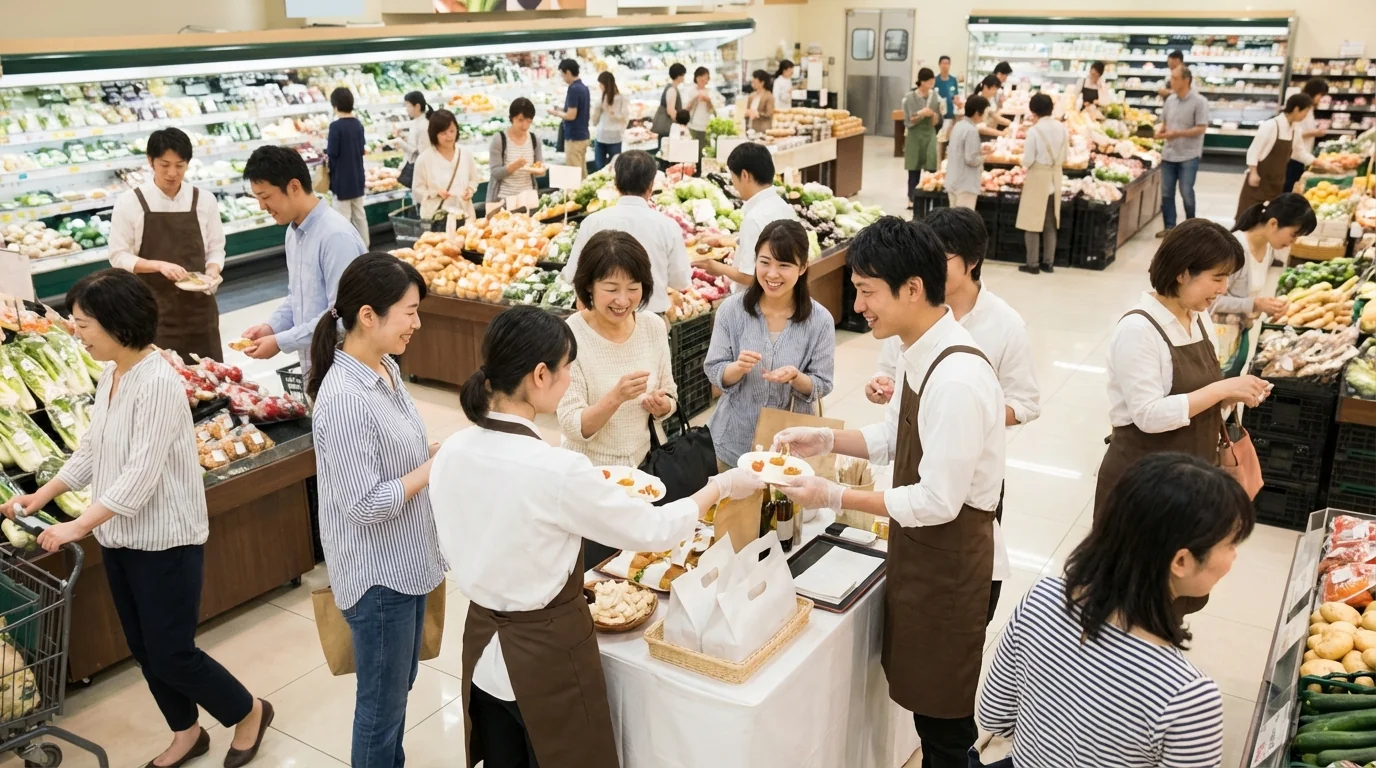 Tasting and Trial Promotions at Supermarkets and Retail Stores use case