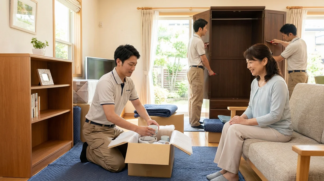 Packing Service
Moving Preparation Support service introduction
