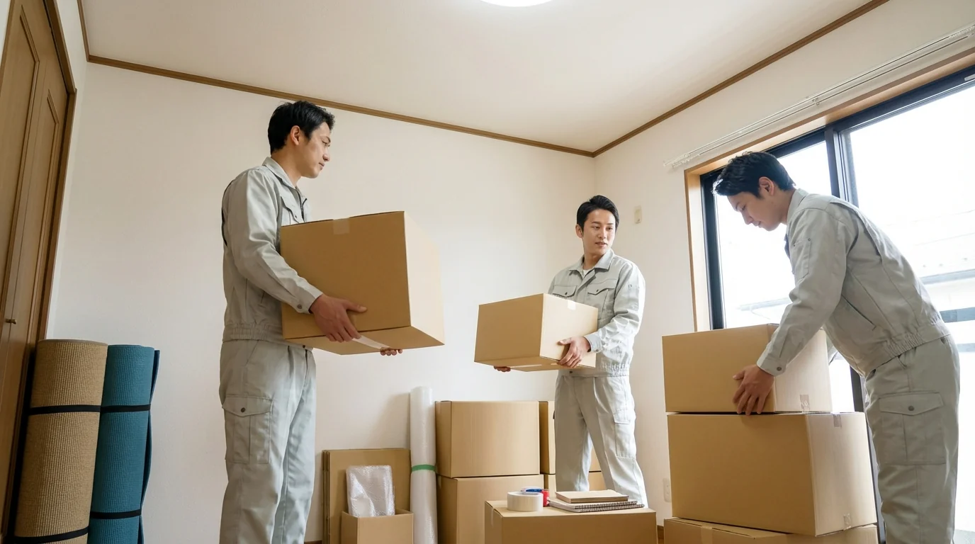 荷造り代行
引越し準備のメインビジュアル - ファミリーロマンス