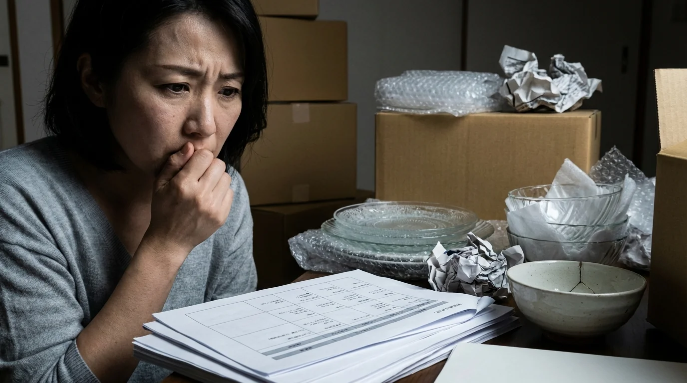 Worried about packing fragile dishes and glassware concern image