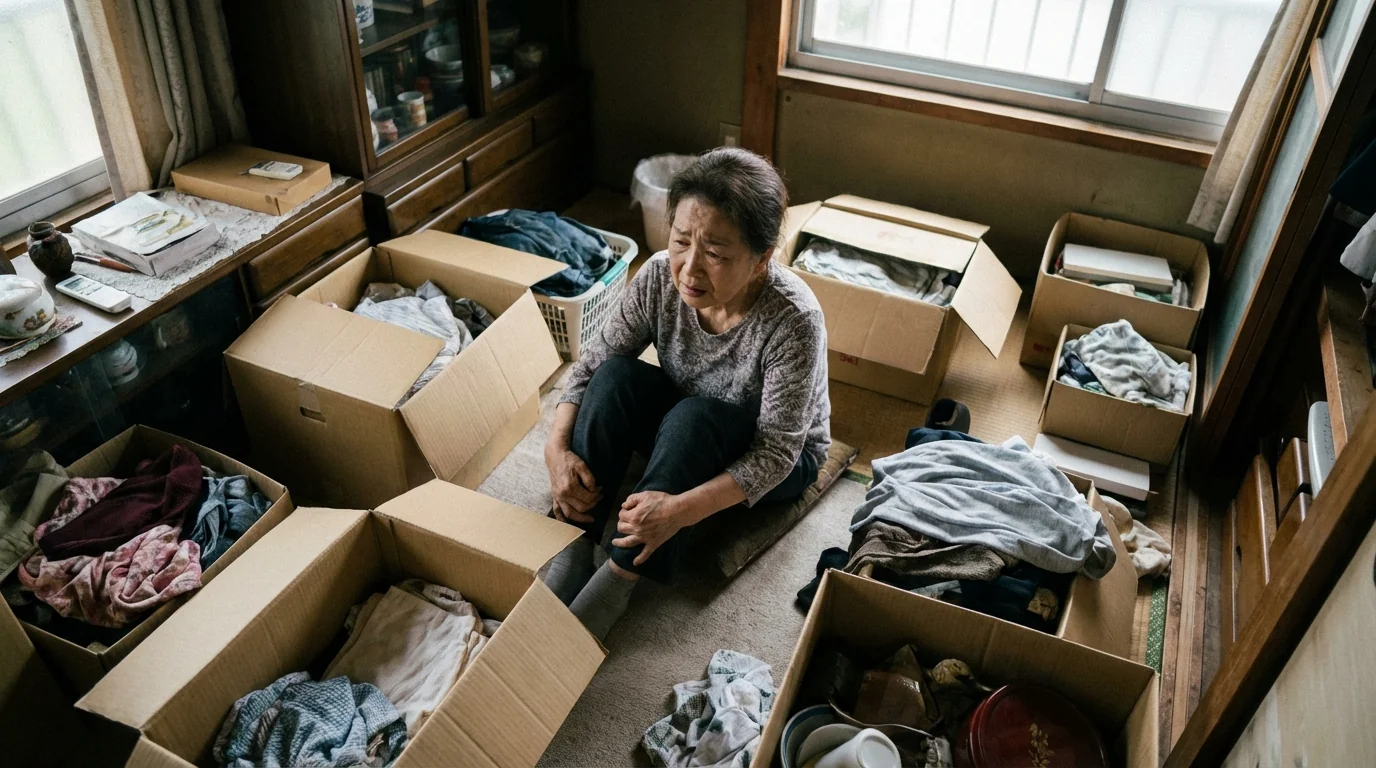 Physically difficult to pack due to age concern image