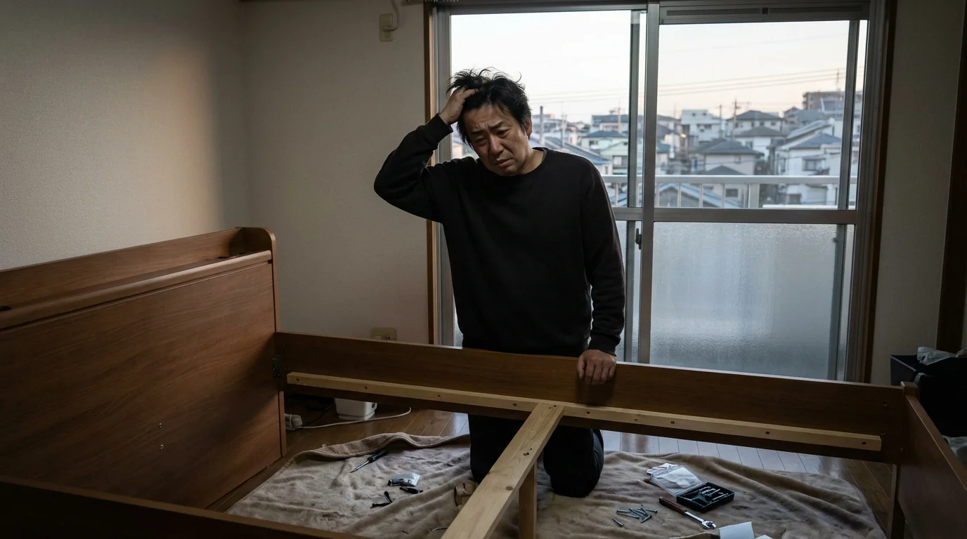 Need to disassemble large furniture but do not know how concern image