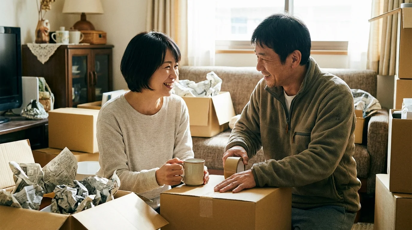 Emergency Packing Right Before Moving Day use case